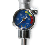 NOS® 10 LB. BOTTLE SUPER HI-FLOW VALVE ASSEMBLY WITH SIPHON TUBE & GAUGE - 10 Second Racing