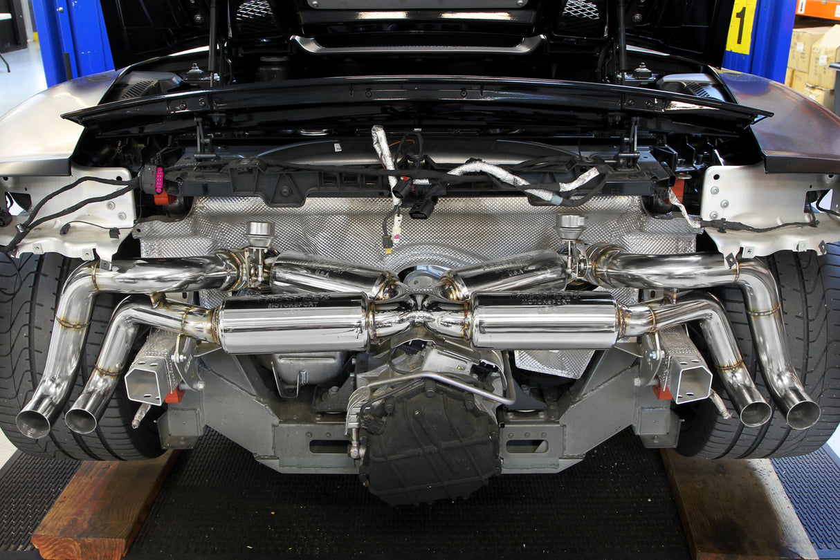 FabSpeed® (09-15) Audi R8 V10 Valvetronic Supersport X-Pipe Exhaust System 