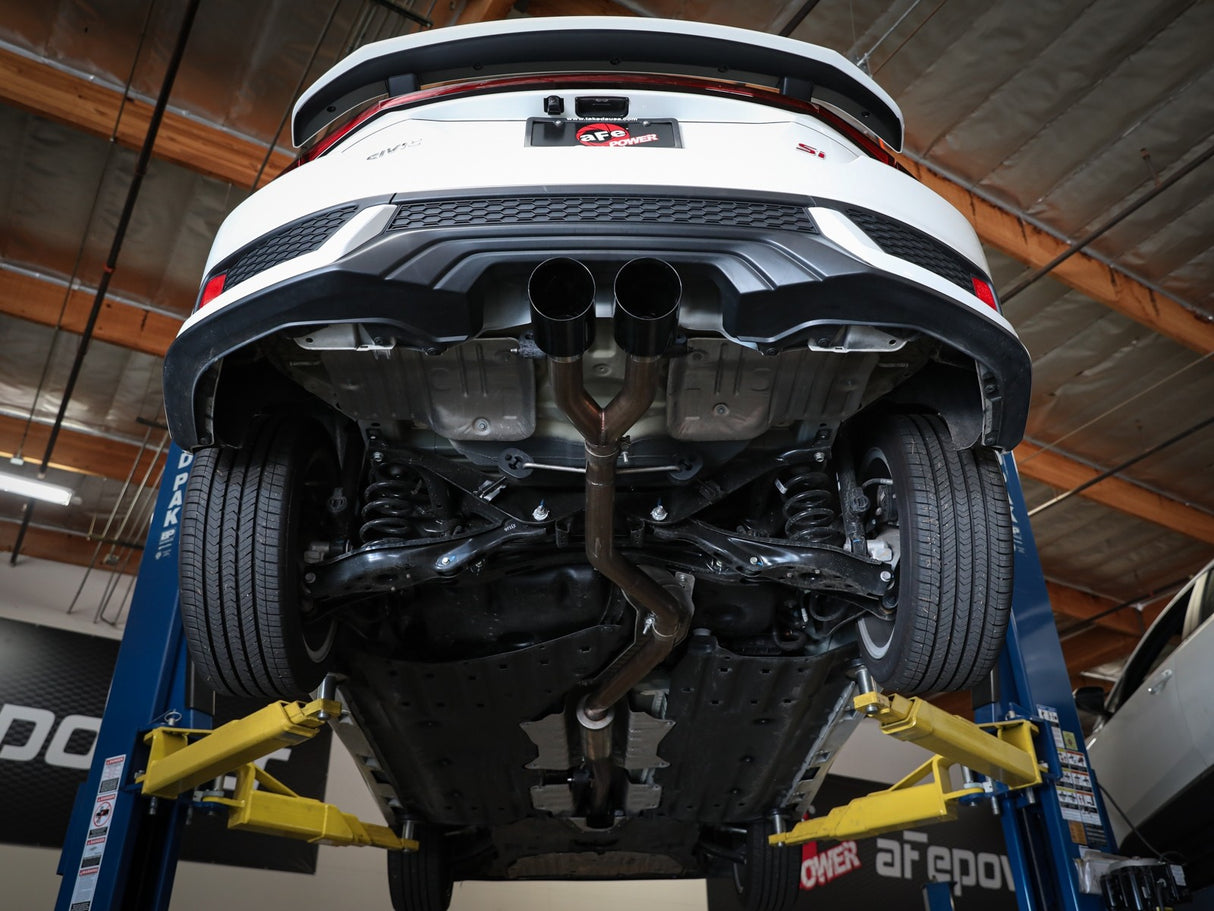 Takeda® (17-20) Civic Si Coupe 2-1/2" 304SS Cat-Back System