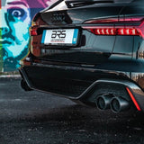 Capristo® (19-23) Audi RS6/RS7 Valved Exhaust with Carbon Fiber Tips (E2P)