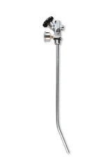 NOS® 15LB. & 20 LB. BOTTLE SUPER HI-FLOW VALVE ASSEMBLY WITH SIPHON TUBE AND BLUE GAUGE - 10 Second Racing