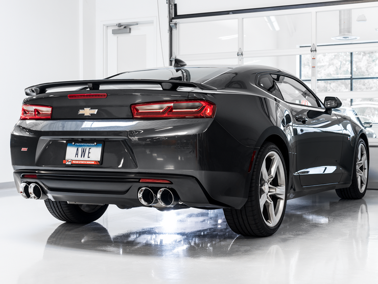 Awe Tuning® (16-24) Camaro SS/ZL1 304SS Track Edition Cat-Back System