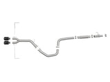 Takeda® (19-23) Hyundai Veloster 3" to 2.5" 304SS Cat-Back System