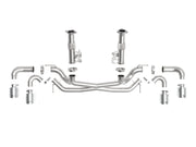 aFe® Corvette C8 MACH Force-Xp 3" to 2.5" 304SS Cat-Back System without Mufflers/NPP