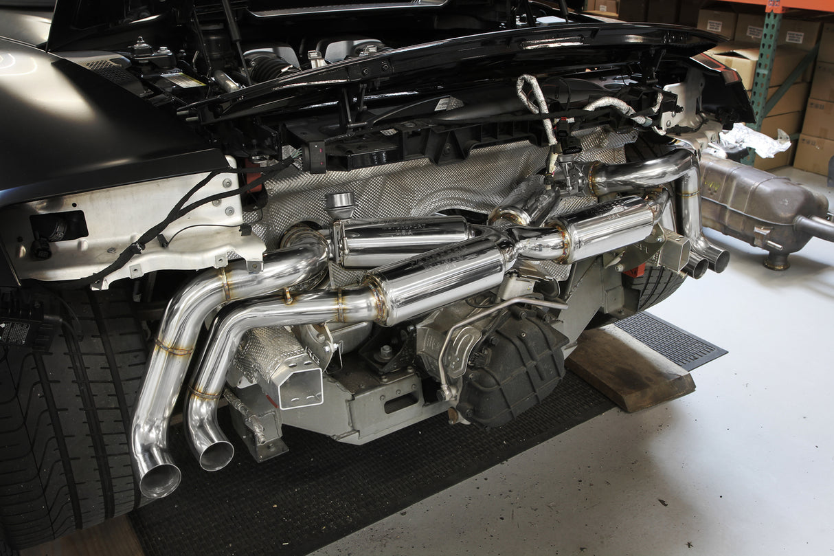 FabSpeed® (09-15) Audi R8 V10 Valvetronic Supersport X-Pipe Exhaust System 