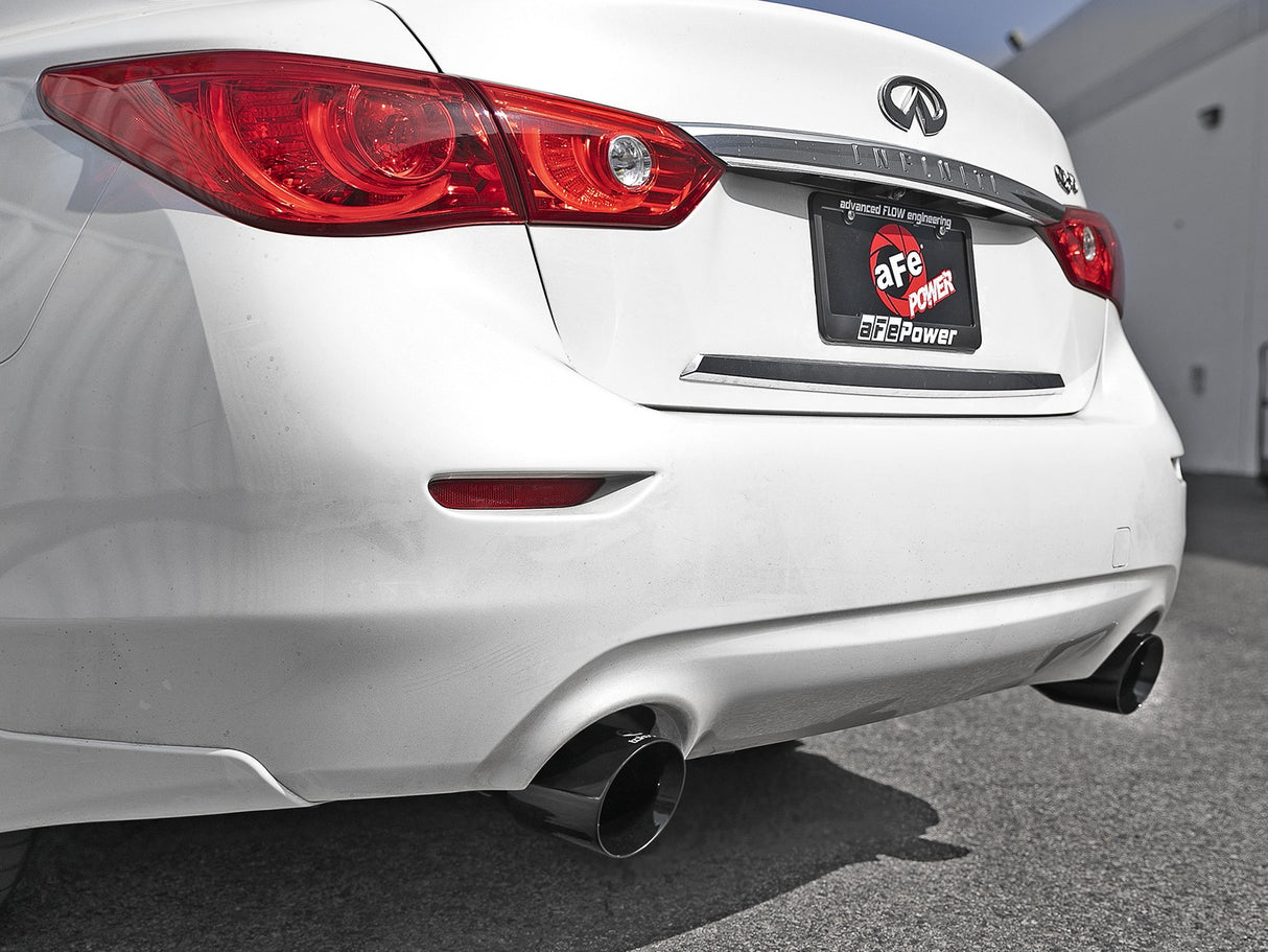 Takeda® (16-23) Infiniti Q50 2.5" 304SS Cat-Back Exhaust System