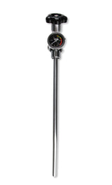 NOS® 10 LB. BOTTLE SUPER HI-FLOW VALVE ASSEMBLY WITH SIPHON TUBE & GAUGE - 10 Second Racing