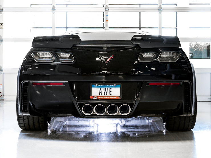 Awe Tuning® (14-19) Corvette C7 304SS Track Edition Axle-Back System