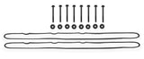 Holley® GM LSX Fabricated Aluminum Valve Covers with OE Coil Stands