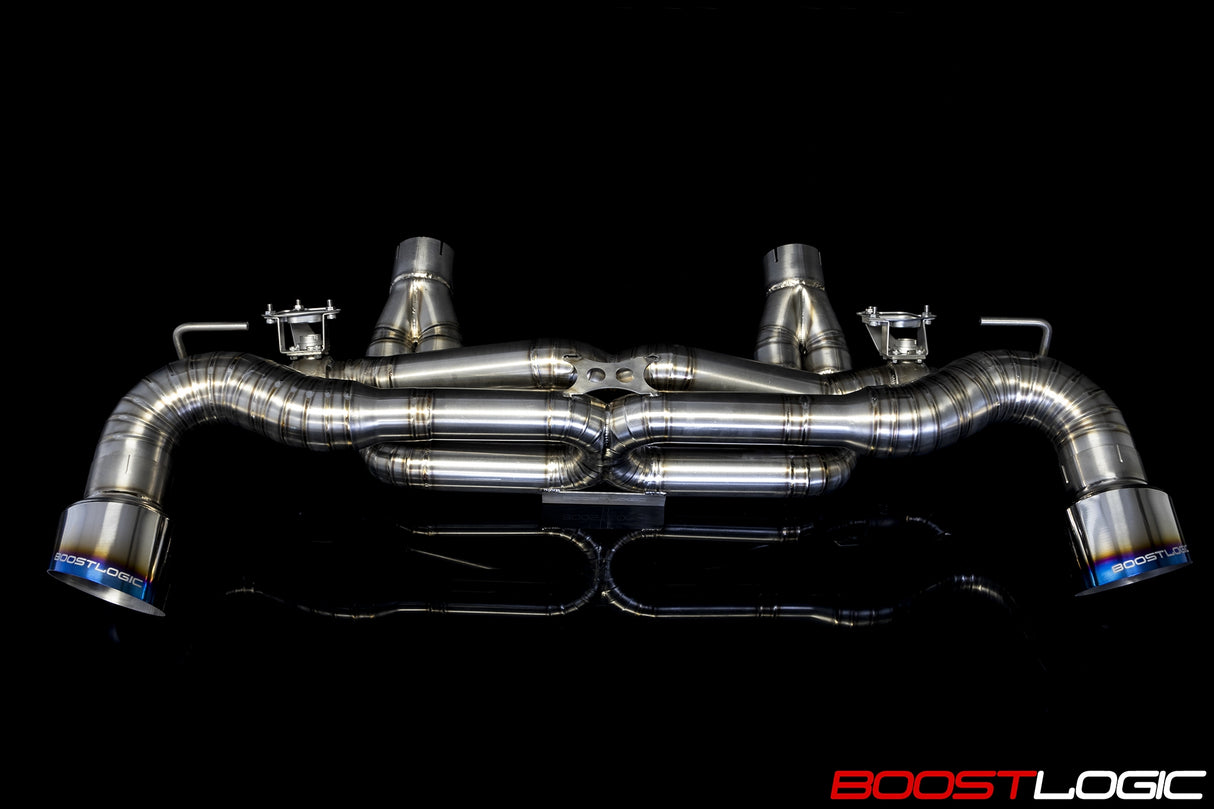 Boost Logic® (19-24) BMW Z4/GR Supra Titanium Cat-Back Exhaust System