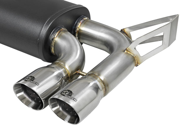 aFe® Mach Force XP™ 304 SS Cat-Back Exhaust System with Quad Rear Exit 