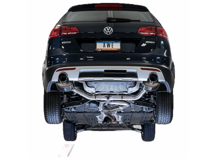 Awe Tuning® (17-19) Golf Alltrack 304SS Touring Edition Cat-Back System