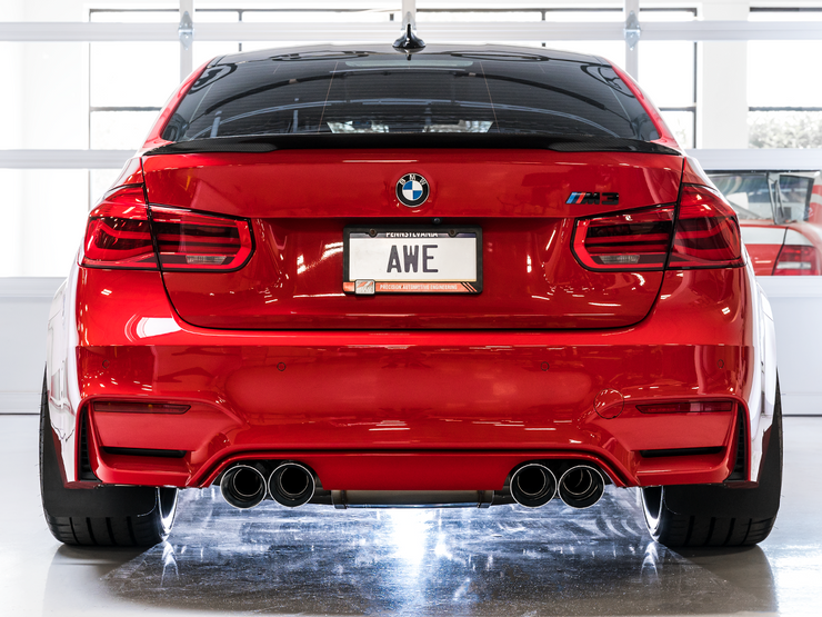 Awe Tuning® (14-20) BMW M3/M4 304SS SwitchPath™ Cat-Back System