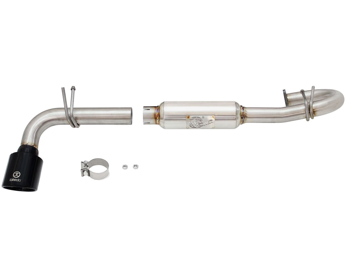 Takeda® (11-16) Scion tC 2-1/4" to 2-1/2" 304SS Cat-Back System