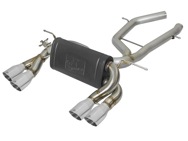 aFe® Mach Force XP™ 304 SS Axle-Back Exhaust System with Quad Rear Exit 