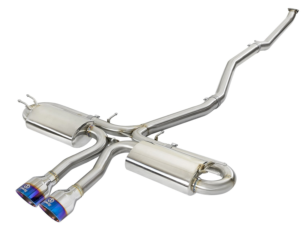 Takeda® (17-20) Civic Si Sedan 3" to 2-1/2" 304SS Cat-Back System
