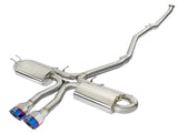 Takeda® (17-20) Civic Si Sedan 3" to 2-1/2" 304SS Cat-Back System
