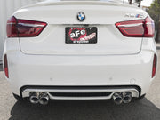 aFe® (15-19) BMW X5/X6 M MACH Force-Xp 3" 304SS Muffler-Delete Cat-Back Exhaust