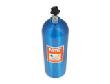 NOS® 20 LB Nitrous Bottle & Super Hi Flo Valve & Gauge - 10 Second Racing
