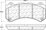 Stoptech® (05-23) Mopar V8 Street Select Series Brake Pads