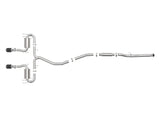 Takeda® (17-21) Civic Hatchback 3" to 2-1/2" 304SS Cat-Back System