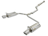 Takeda® (13-17) Accord Sedan 2-1/2" to Dual 1-3/4" 304SS Cat-Back System
