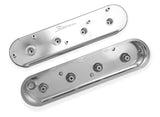 Holley® GM LSX Fabricated Aluminum Valve Covers with OE Coil Stands