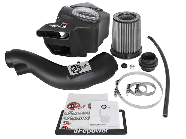 aFe® (16-20) Cherokee V6 Momentum® GT Aluminum Black Cold Air Intake System 