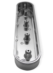 Holley® GM LSX Fabricated Aluminum Valve Covers with OE Coil Stands