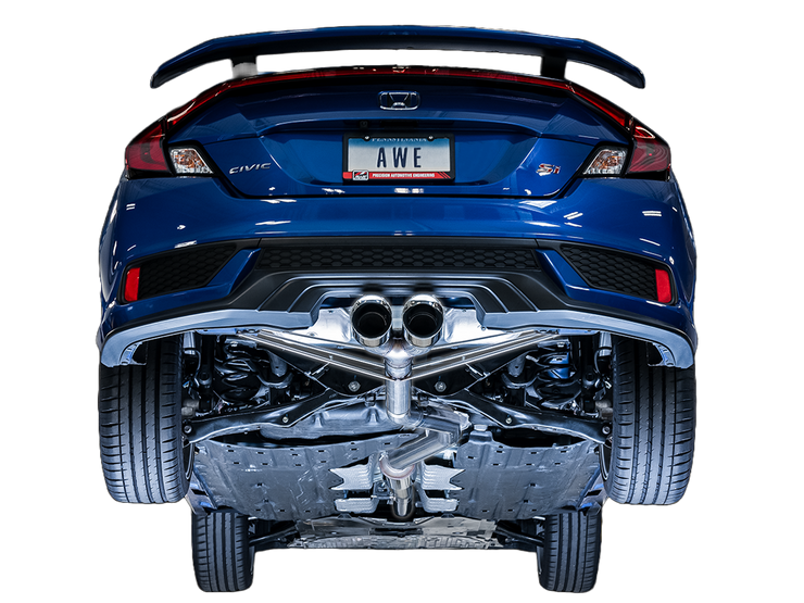 Awe Tuning® (17-20) Civic Si Coupe 304SS Track Edition Cat-Back System