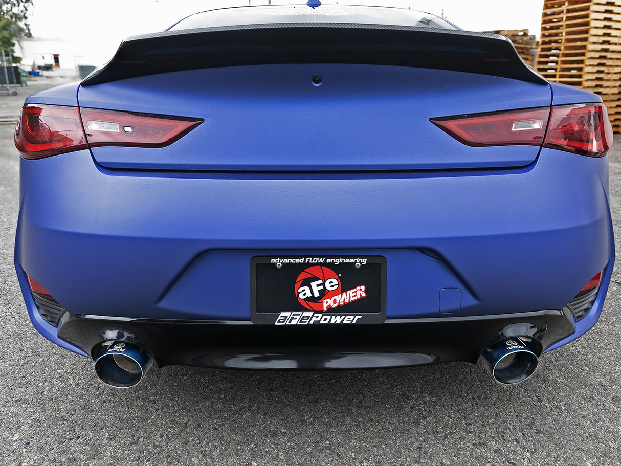 Takeda® (17-23) Infiniti Q60 2.5" 304SS Axle-Back System
