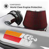 K & N ® (16-24) Camaro LT 63 Series AirCharger Cold Air Intake System