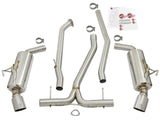 Takeda® (16-21) Civic Sedan 2-1/2" to 2-1/4" 304SS Dual Cat-Back System