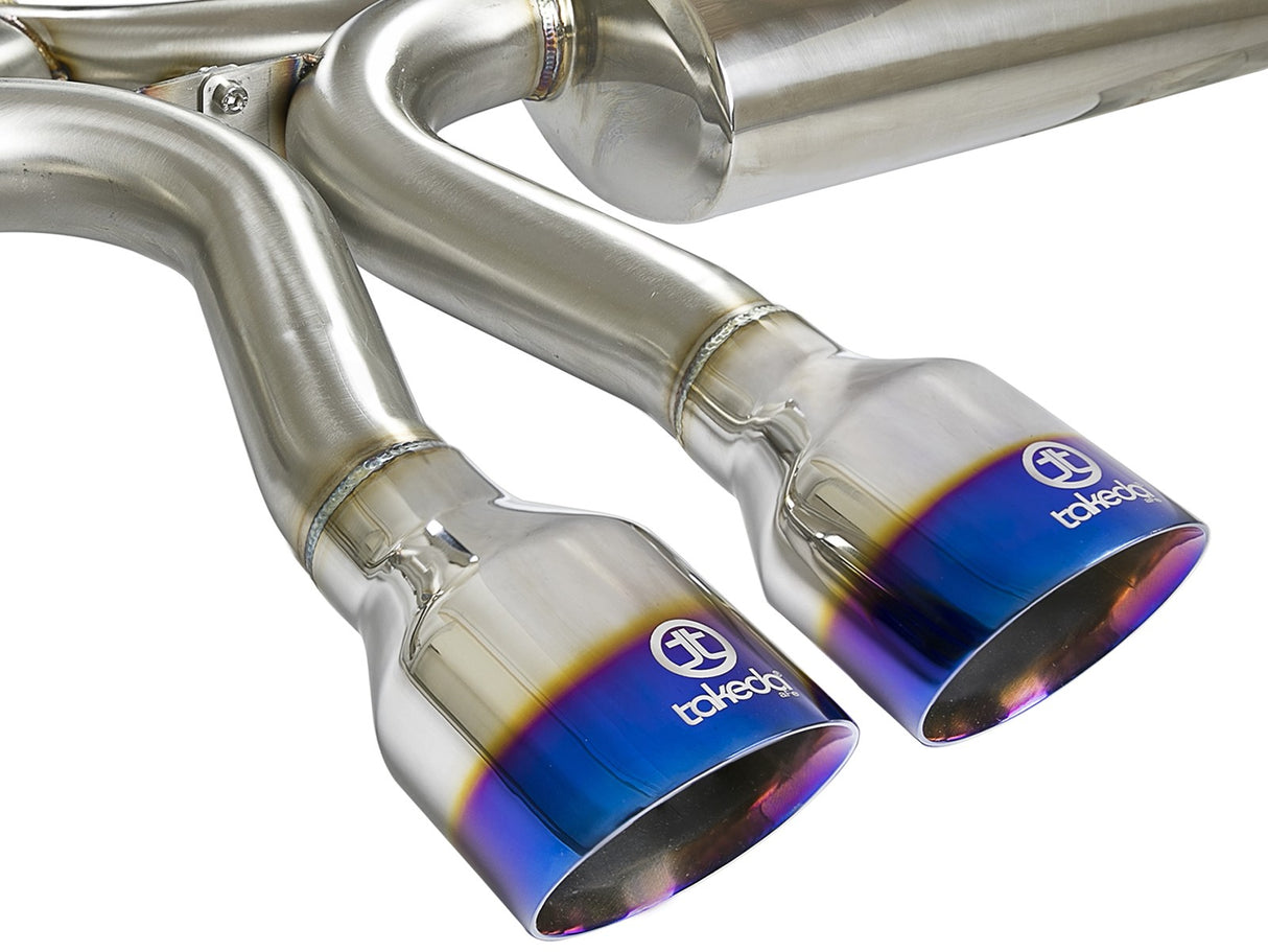 Takeda® (17-20) Civic Si Coupe 3" to 2-1/2" 304SS Cat-Back System