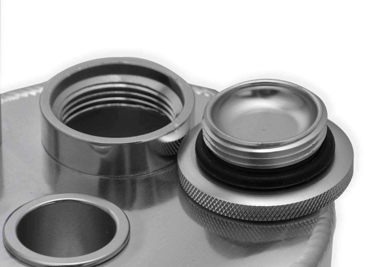 Holley® GM LSX Fabricated Aluminum Valve Covers with OE Coil Stands