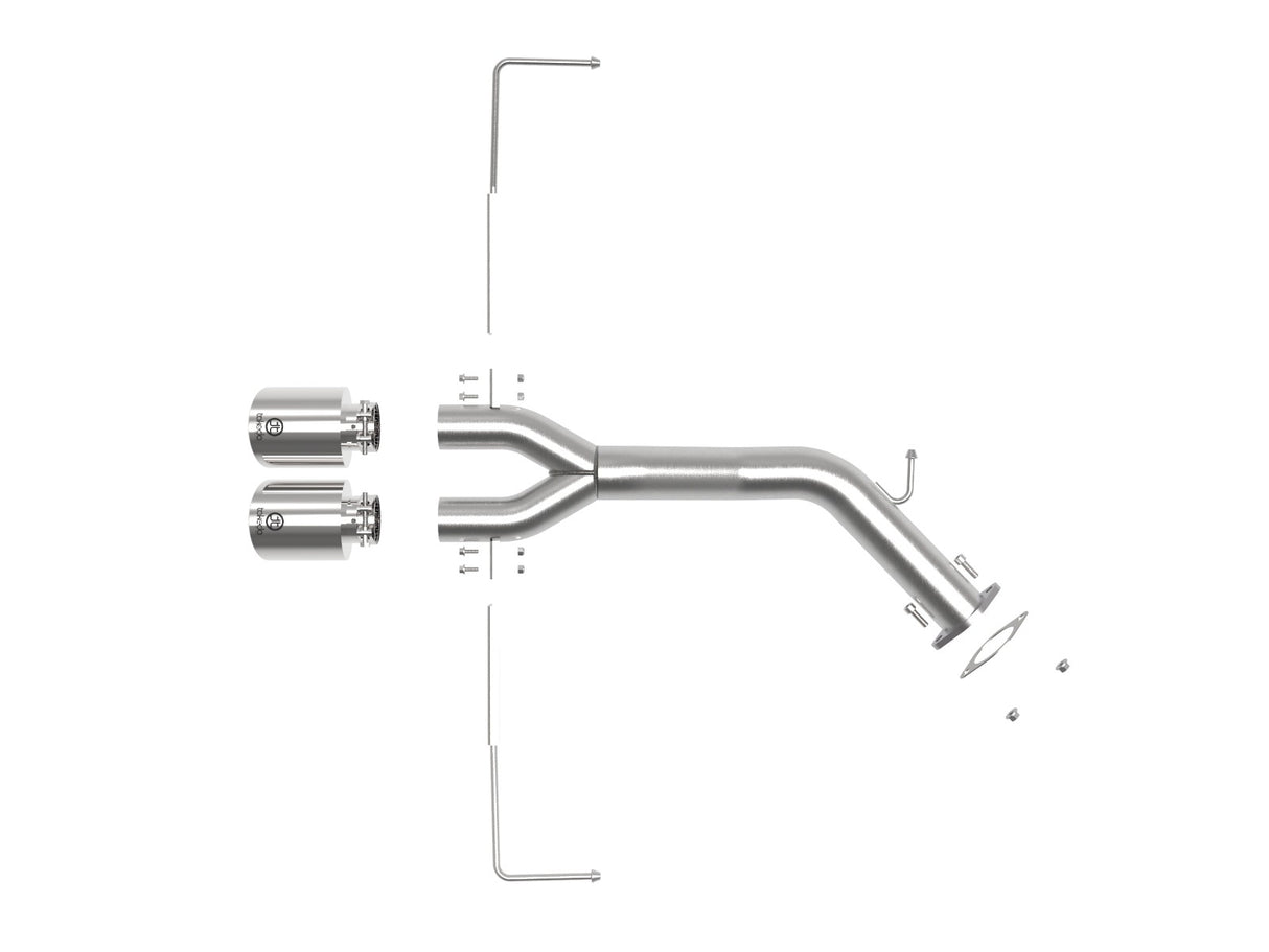 Takeda® (19-23) Hyundai Veloster 3" to 2-1/2" 304SS Axle-Back System