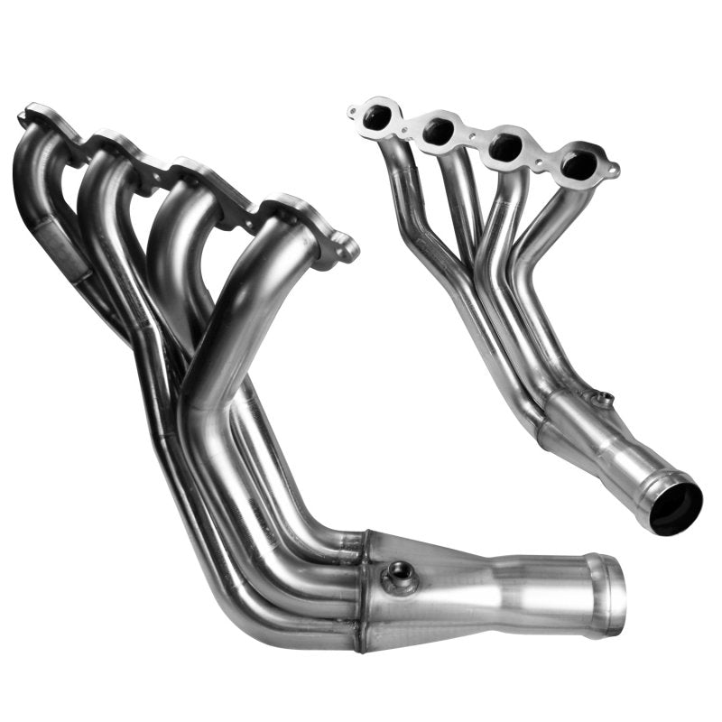 Kooks® (14-19) Corvette C7 304SS 2" x 3" Long Tube Headers with Green Catted 3" x 2-3/4" X-Pipe