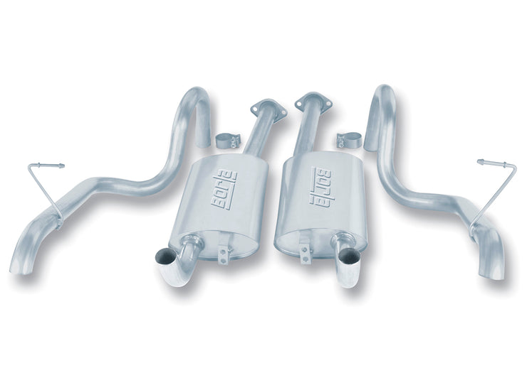 Borla® (87-93) Mustang GT 304SS Cat-Back™ Exhaust System - 10 Second Racing