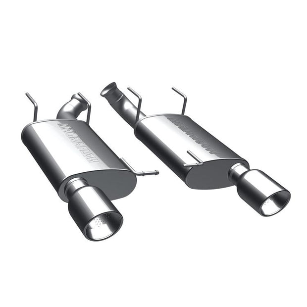 Magnaflow® (11-12) Mustang V6 409SS Axle-Back Exhaust System - 10 Second Racing