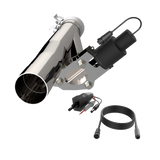 QTP® (19-23) Ford Ranger 304SS 2.5" Aggressor Valvetronic Mid-Pipe (5.1/6.1" Short Bed)