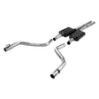 Flowmaster® 817778 - American Thunder™ 409 SS Cat-Back Exhaust System with Split Rear Exit 