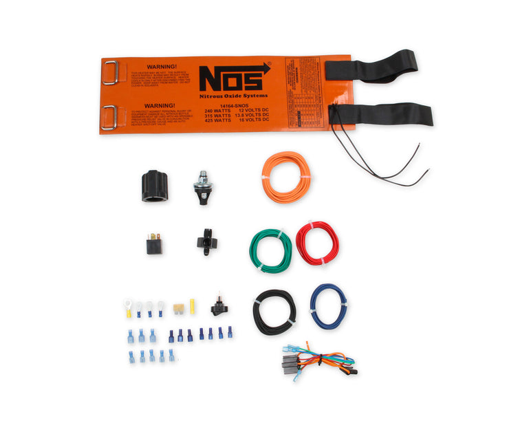 NOS® Automatic Pressure Transducer Controlled Nitrous Bottle Heater for 10 lb & 15 lb Bottles 12 Volt DC - 10 Second Racing