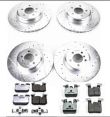 Power Stop® (12-17) BMW 3/4 Series Z26 Street Warrior Brake Kit - 10 Second Racing