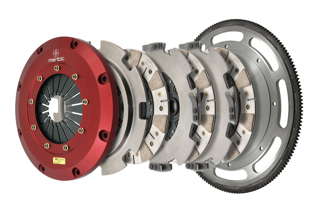 Mantic® (11-17) Mustang GT Cerametallic Triple Disc Clutch Kit