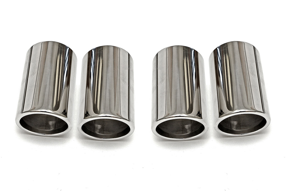FabSpeed® (05-09) Ferrari F430 Polished Slip-on Tip Covers 