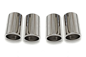 FabSpeed® (05-09) Ferrari F430 Polished Slip-on Tip Covers 