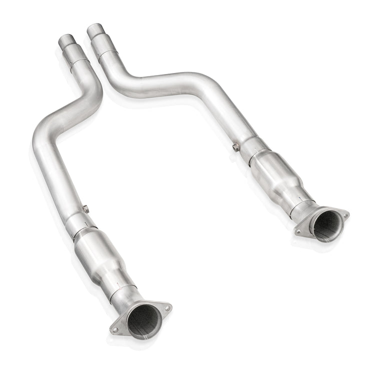 Stainless Works® (15-21) Challenger/Charger SRT 304SS 3" Catted Mid-Pipes - 10 Second Racing