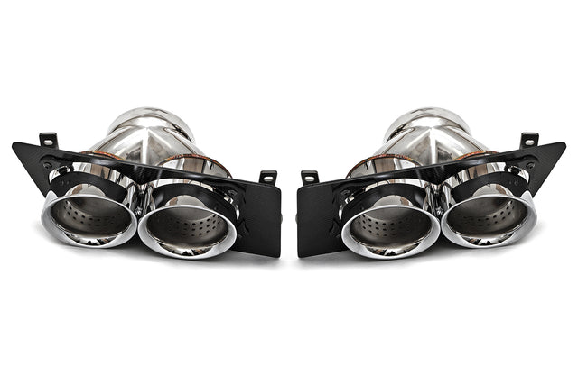 FabSpeed® (04-08) Lamborghini Gallardo Deluxe Quad Style Tips 