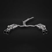 Capristo® (17-23) Audi RS4/RS5 B9 ECE Valved Exhaust with Mid-Pipes and Carbon Tips
