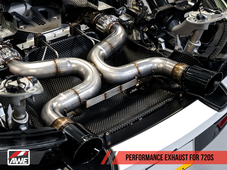 Awe Tuning® (17-20) McLaren 720S 304SS 3" Exhaust System